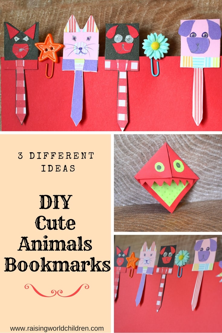 how to make diy cute bookmarks raising world children