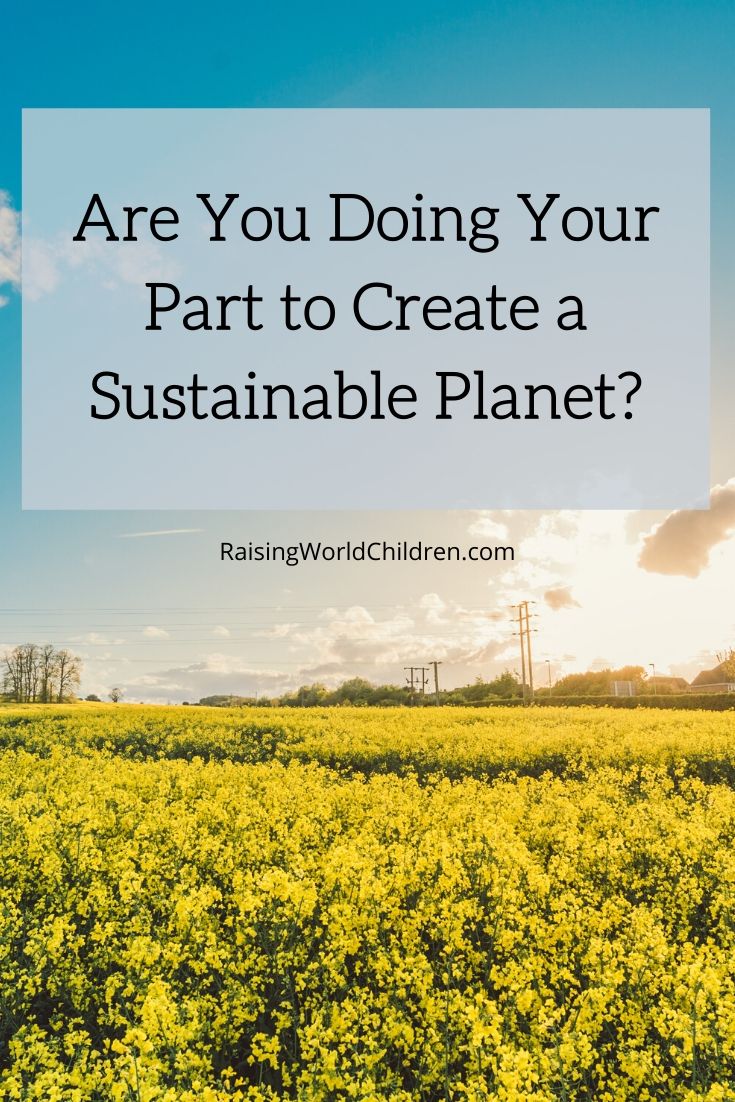 Tips for a Sustainable LIving for a green planet