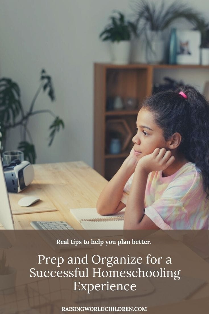 Prep and Organize for a Successful Homeschooling Experience